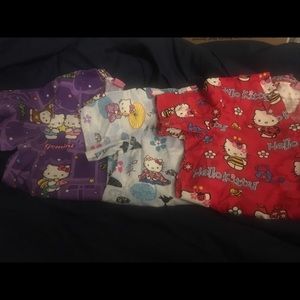 Hello Kitty Scrub Tops